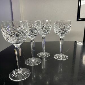 Waterford Comeragh hock wine glasses